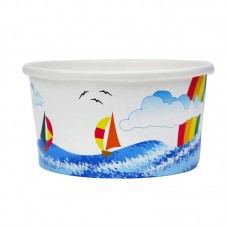 90ml Small Paper Tubs for Ice Cream